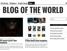Tablet Screenshot of blogoftheworld.com